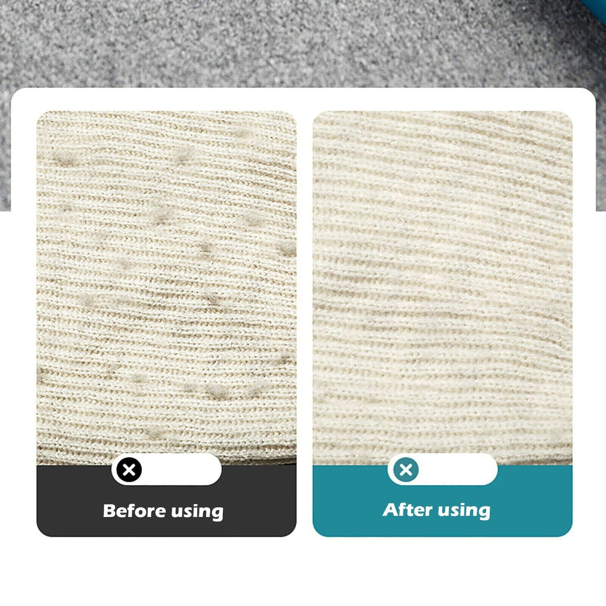 Reusable Double-Sided Lint Remover and Fuzz Shaver for Clothing