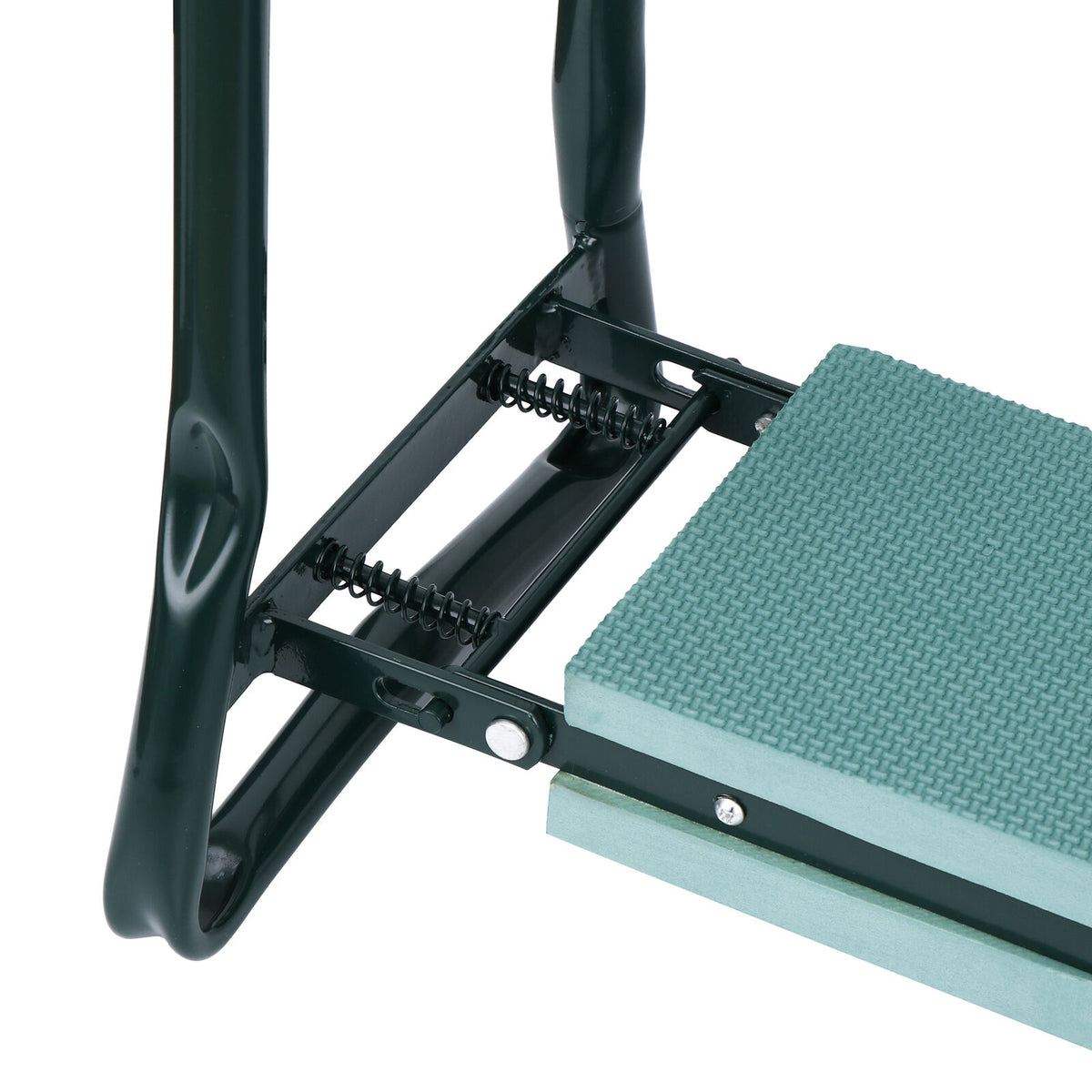Folding Garden Kneeler Knee Bench Stool Soft Cushion Seat Pad & Tool Pouch